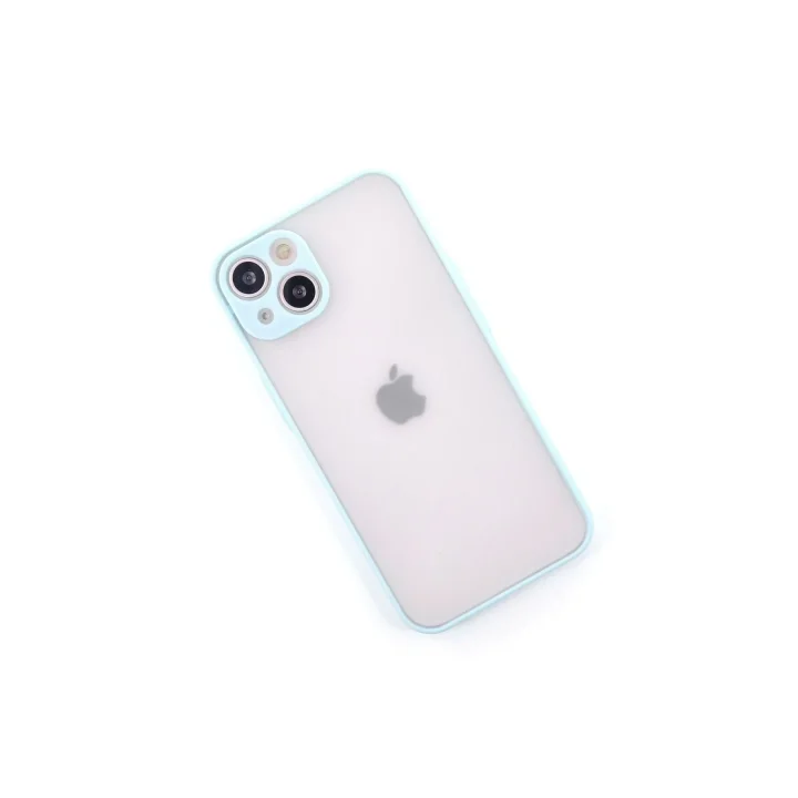 Mey İthalat®  iPhone 14 Kılıf Montreal Silikon Kapak - Turkuaz