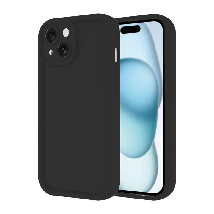 Mey İthalat®   iPhone 14 Kılıf Viera Silikon - Siyah
