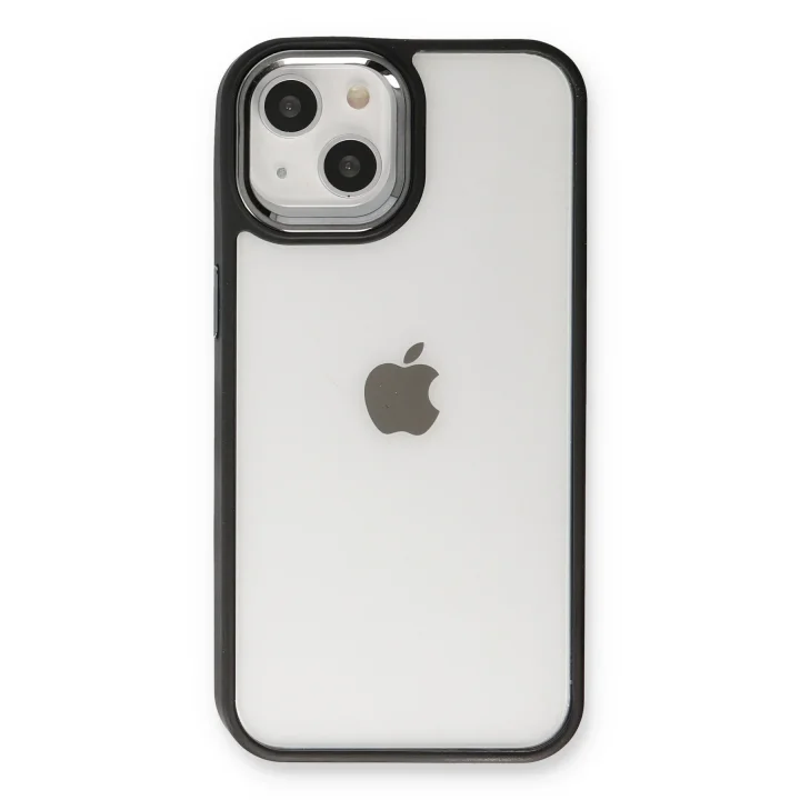 Mey İthalat®  iPhone 14 Plus Kılıf Dora Kapak - Siyah