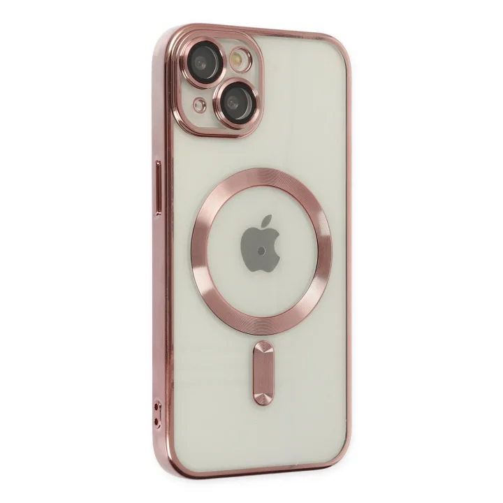 Mey İthalat®  iPhone 14 Plus Kılıf Kross Magneticsafe Kapak - Rose