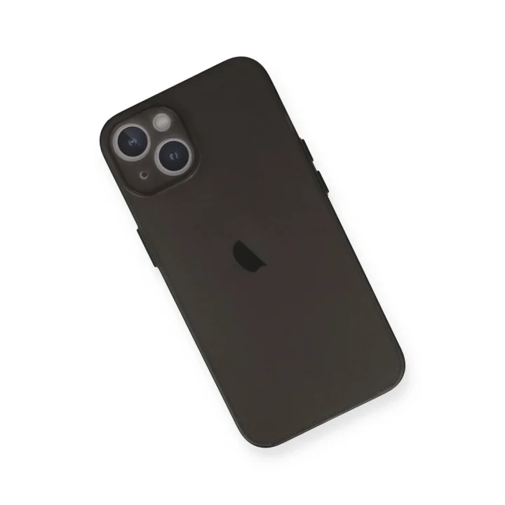 Mey İthalat®  iPhone 14 Plus Kılıf PP Ultra İnce Kapak - Gri