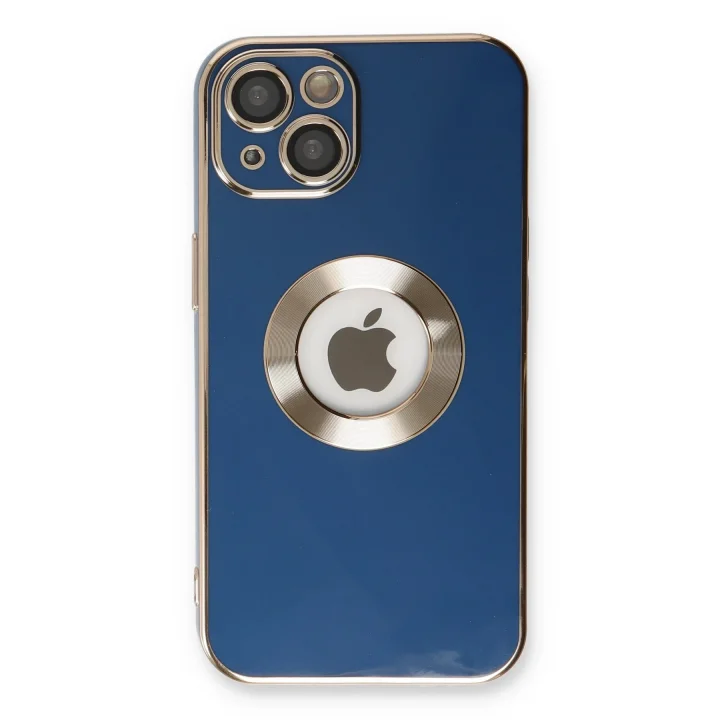 Mey İthalat®  iPhone 14 Plus Kılıf Store Silikon - Mavi