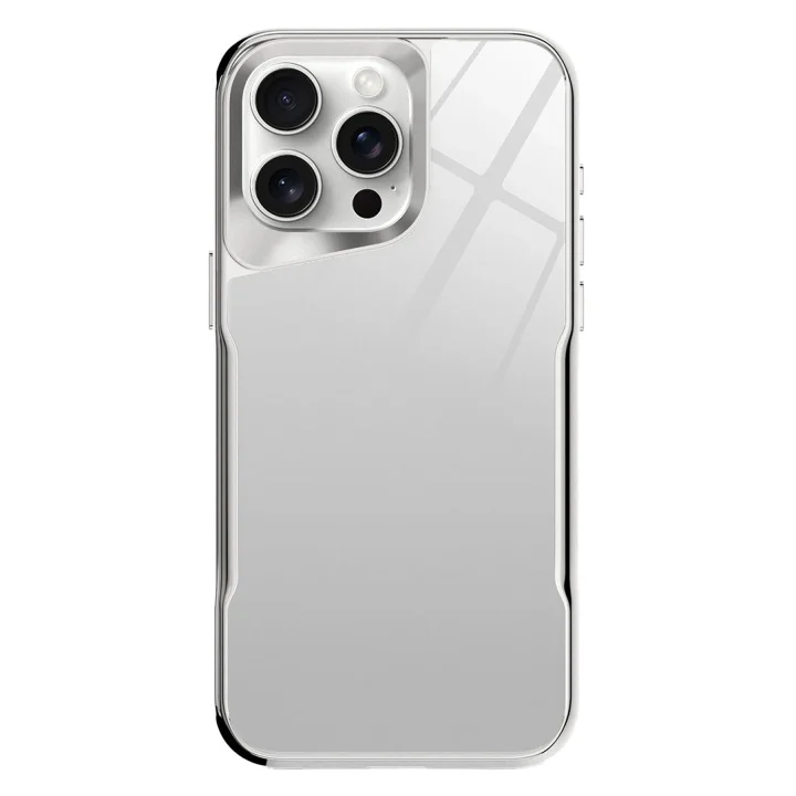 Mey İthalat®   iPhone 14 Pro Craft Kapak - Gümüş