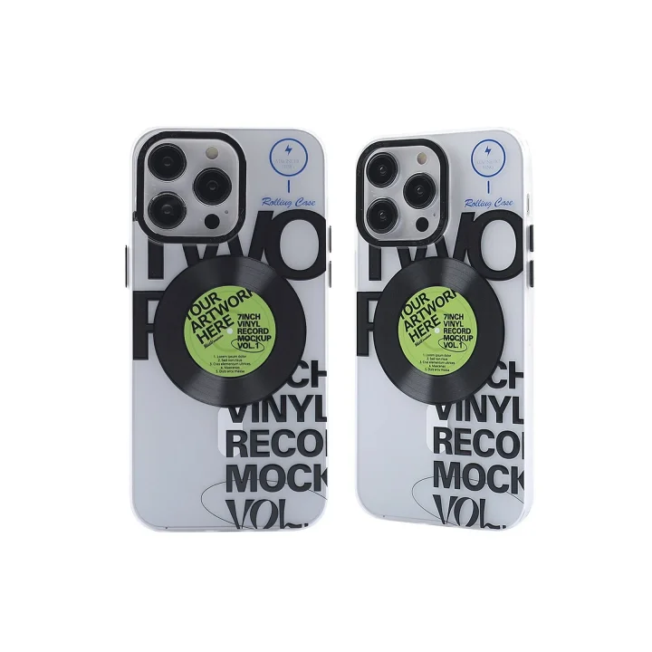 Mey İthalat®  iPhone 14 Pro Kılıf Apollo Magneticsafe Desenli Kapak - Apollo Şeffaf - 5