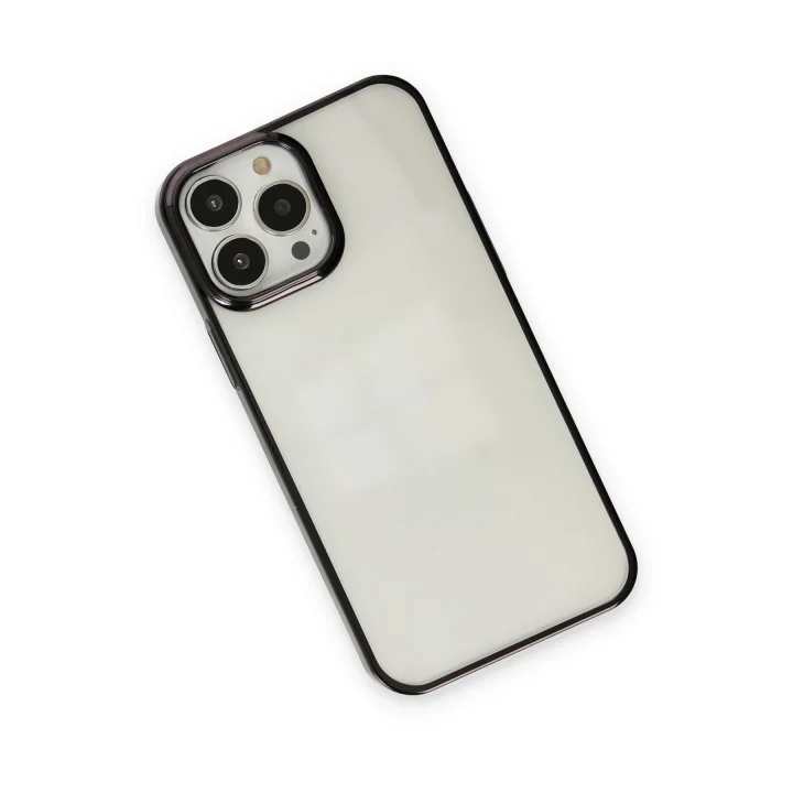 Mey İthalat®  iPhone 14 Pro Kılıf Element Silikon - Siyah