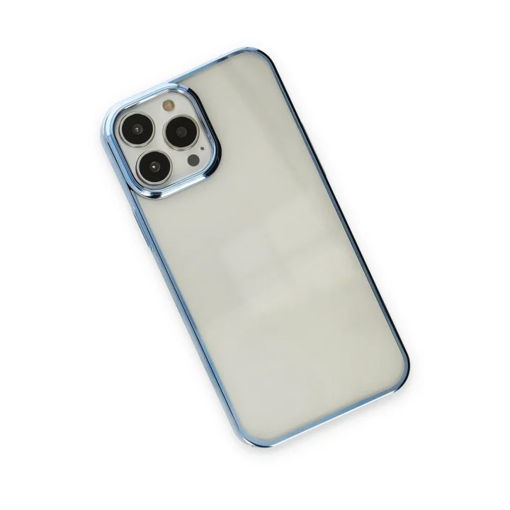 Mey İthalat®  iPhone 14 Pro Kılıf Element Silikon - Sky Blue