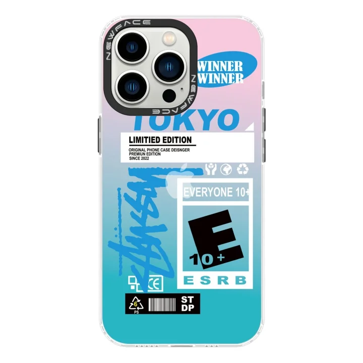 Mey İthalat®  iPhone 14 Pro Kılıf Estoril Desenli Kapak - Estoril - 1