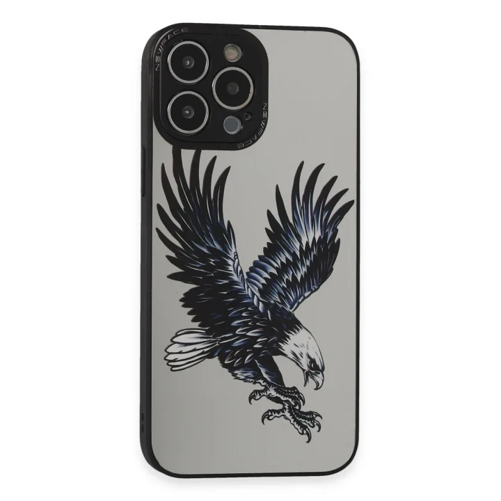 Mey İthalat®   iPhone 14 Pro Kılıf Mirror Desenli Kapak - Mirror - 1