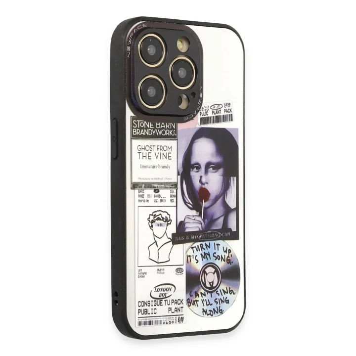 Mey İthalat®   iPhone 14 Pro Kılıf Mirror Desenli Kapak - Mirror - 2