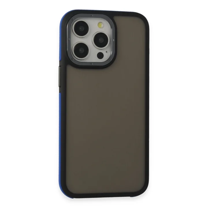 Mey İthalat®   iPhone 14 Pro Max Harvel Kapak - Lacivert