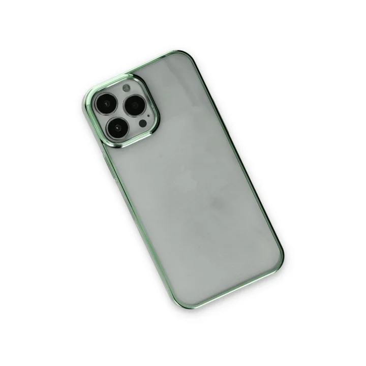 Mey İthalat®  iPhone 14 Pro Max Kılıf Element Silikon - Yeşil