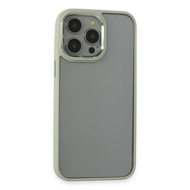 Mey İthalat®  iPhone 14 Pro Max Kılıf Power Silikon - Yeşil