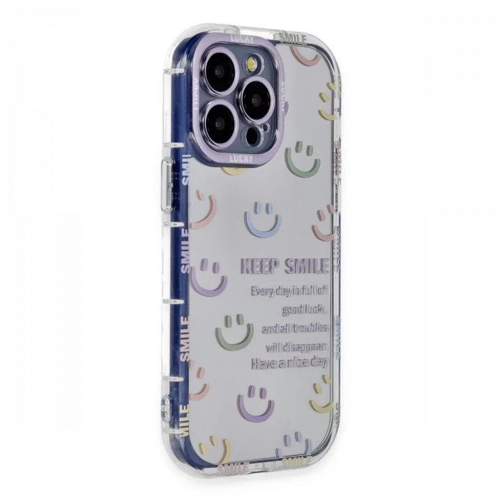 Mey İthalat®   iPhone 14 Pro Max Kılıf Reflexion Desenli Kapak - Desen 2