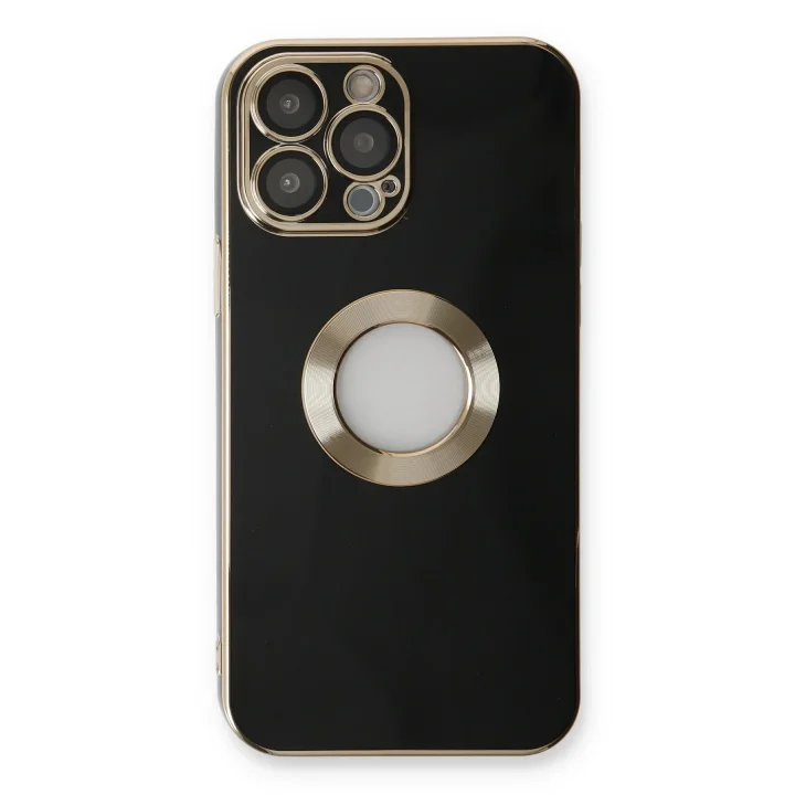 Mey İthalat®  iPhone 14 Pro Max Kılıf Store Silikon - Siyah