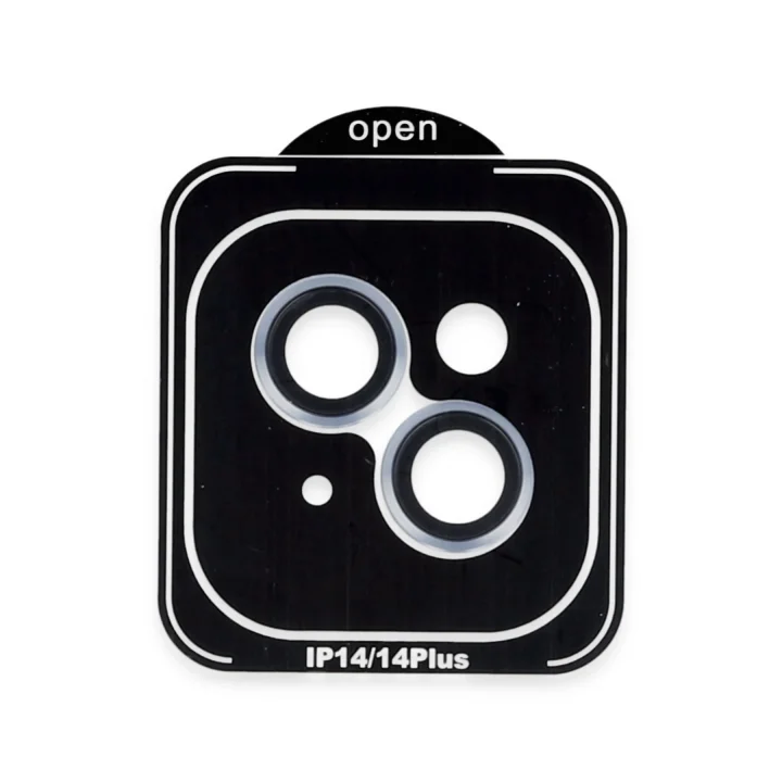 Mey İthalat®  iPhone 14 PVD Metal Kamera Lens - Mavi