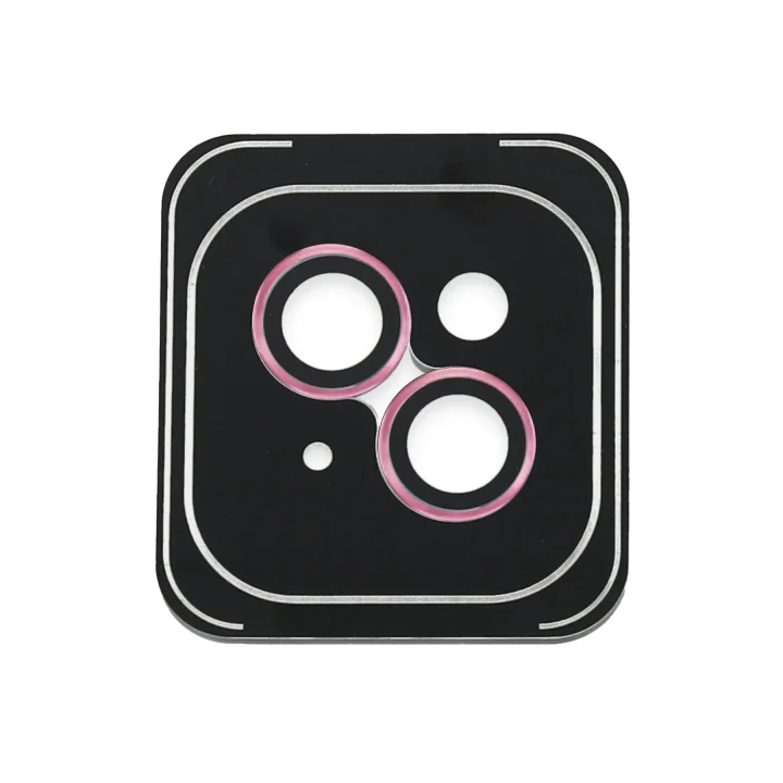 Mey İthalat®  iPhone 14 PVD Metal Kamera Lens - Pembe