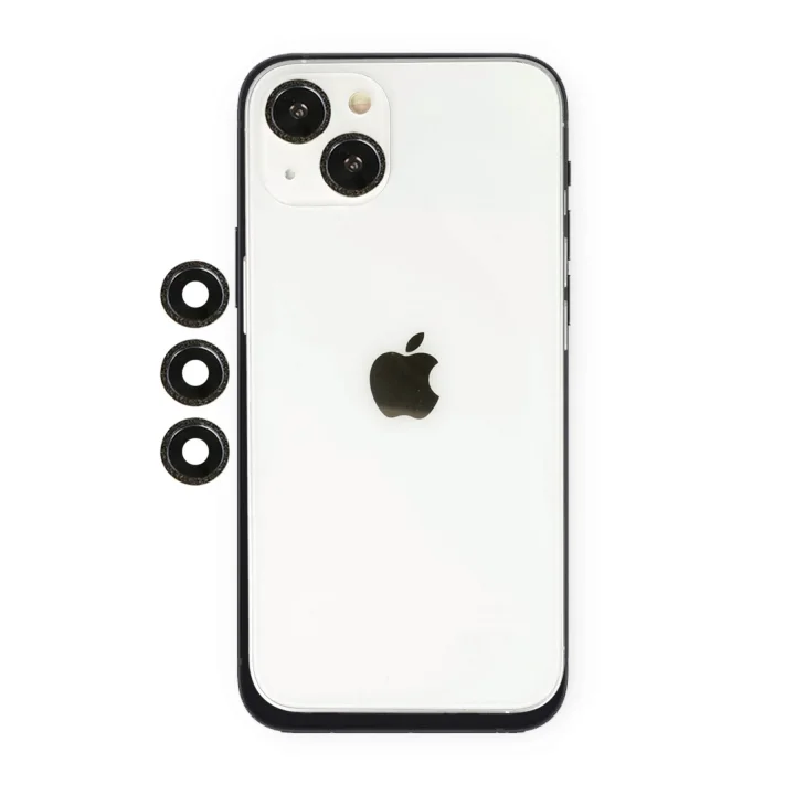 Mey İthalat®  iPhone 14 Shine Kamera Lens - Siyah