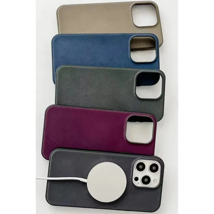 Mey İthalat®  iPhone 15 Pro Kılıf Karen Magsafe Kapak - Siyah