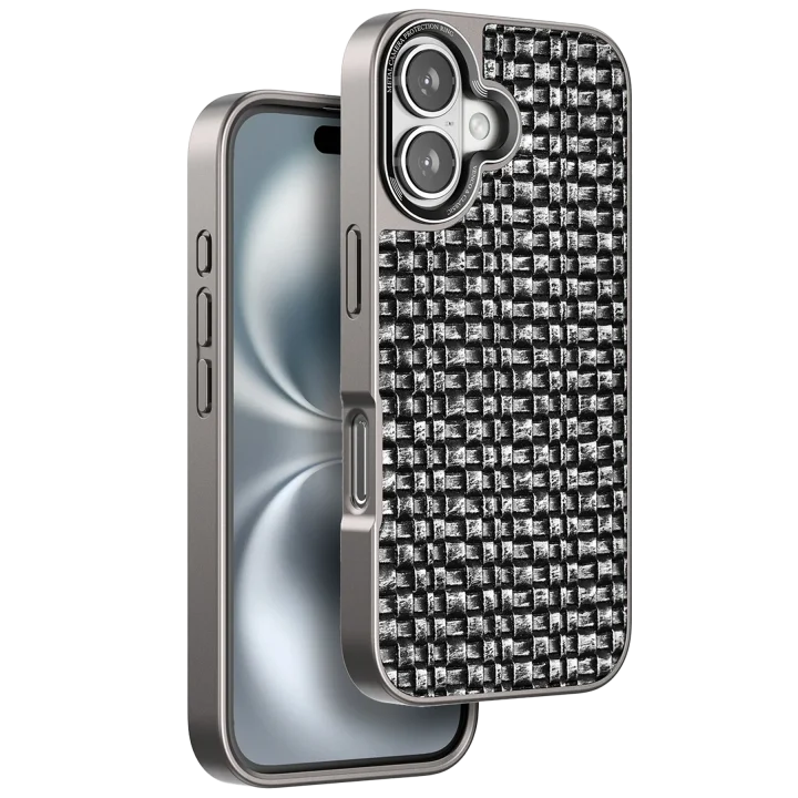 Mey İthalat®  iPhone 16 Brand Kapak - Gümüş