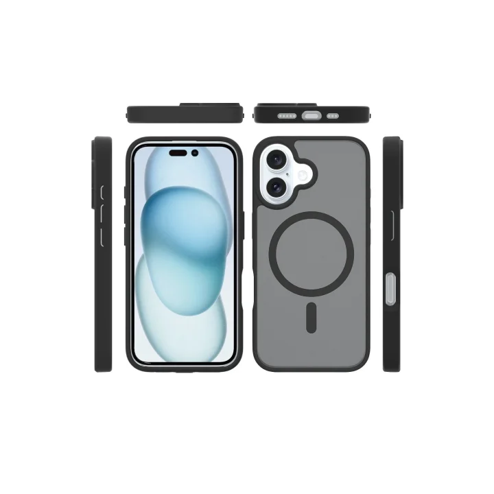 Mey İthalat®  iPhone 16 Jota Magsafe Kapak - Lila