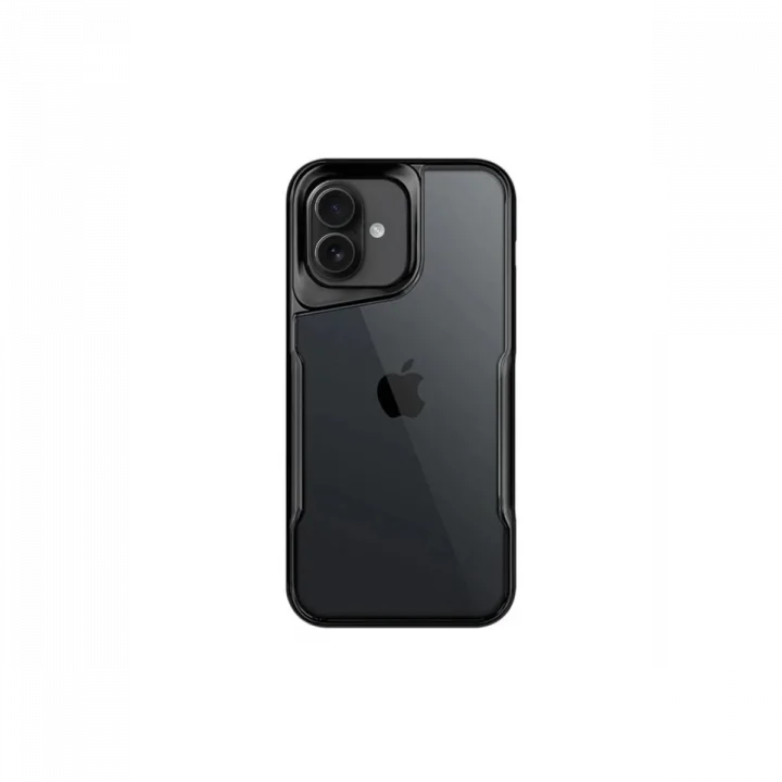 Mey İthalat®   iPhone 16 Kılıf Boyi Silikon Kapak - Siyah