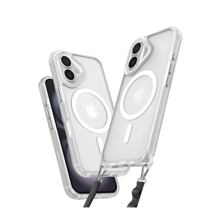 Mey İthalat®  iPhone 16 Kılıf Enka Magsafe Silikon Kılıf - Şeffaf