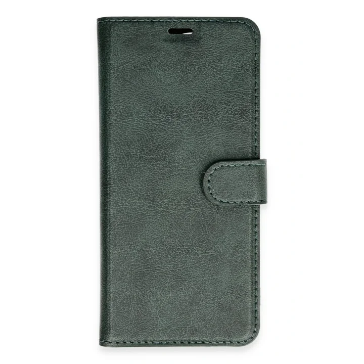 Mey İthalat®   iPhone 16 Kılıf Trend S Plus Kapaklı Kılıf - Yeşil