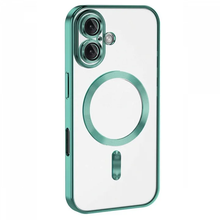 Mey İthalat®   iPhone 16 Plus Kılıf Kross Magneticsafe Kapak - Turkuaz