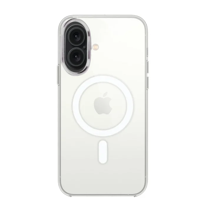 Mey İthalat®   iPhone 16 Plus Kılıf Pc Real Magsafe Kapak - Şeffaf