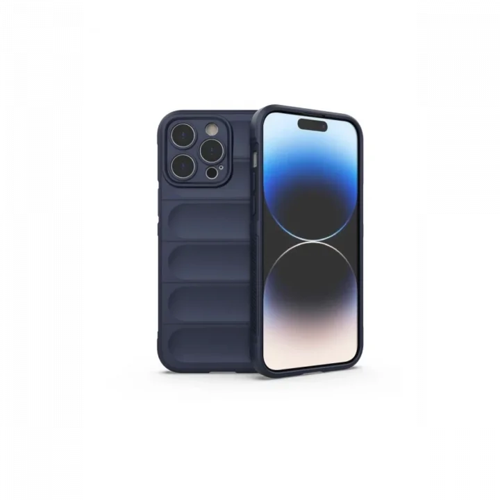 Mey İthalat®   iPhone 16 Pro Kılıf Optimum Silikon - Lacivert