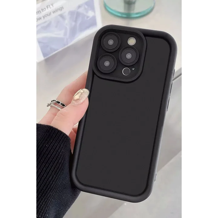 Mey İthalat®   iPhone 16 Pro Kılıf Viera Silikon - Koyu Yeşil