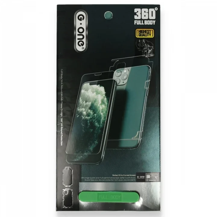 Mey İthalat®  iPhone 16 Pro Max 360 Mat Full Body Arka Koruyucu