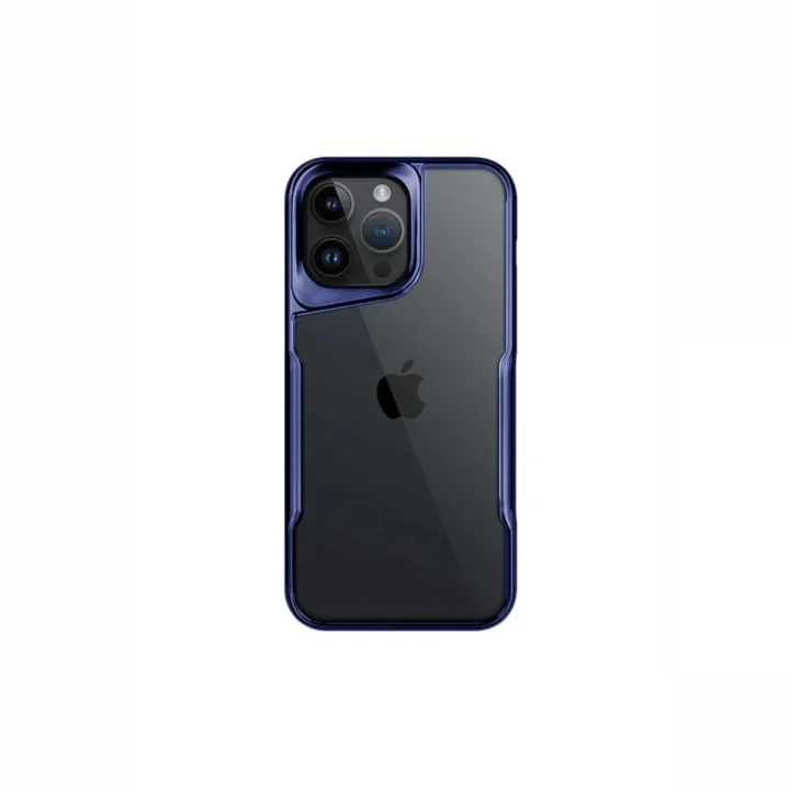 Mey İthalat®   iPhone 16 Pro Max Kılıf Boyi Silikon Kapak - Lacivert