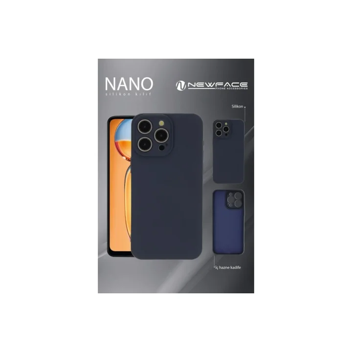 Mey İthalat®   iPhone 16 Pro Max Kılıf Nano içi Kadife Silikon - Kırmızı