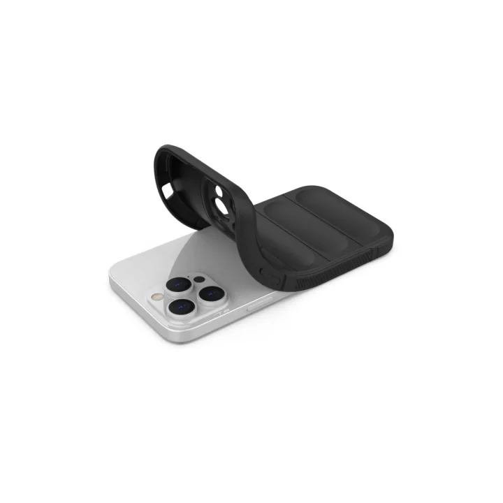 Mey İthalat®   iPhone 16 Pro Max Kılıf Optimum Silikon - Siyah