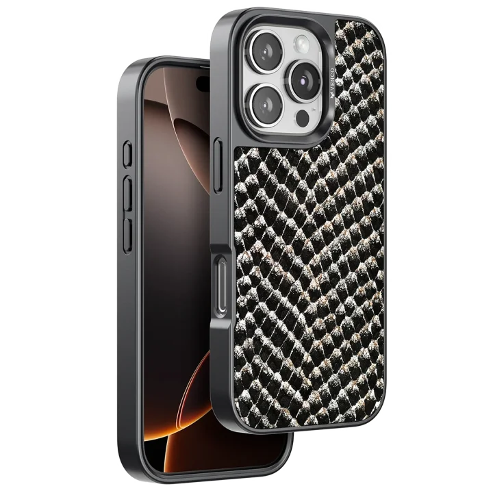 Mey İthalat®   iPhone 16 Pro Max Viper Kapak - Siyah