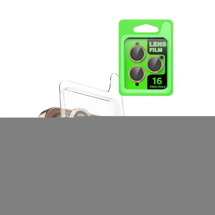 Mey İthalat®  iPhone 16 Pro Raze Metal Kamera Lens - Desert