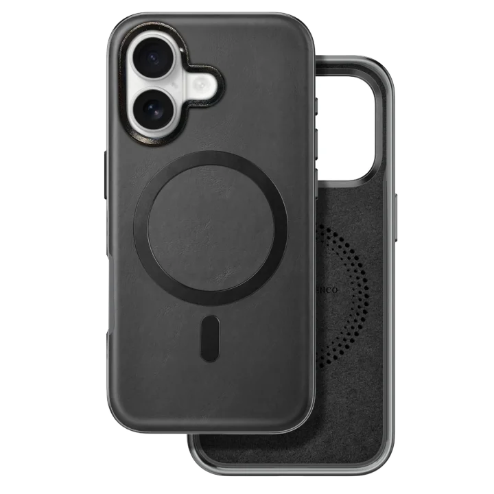 Mey İthalat®  iPhone 16 Puskas Magsafe Kapak - Siyah