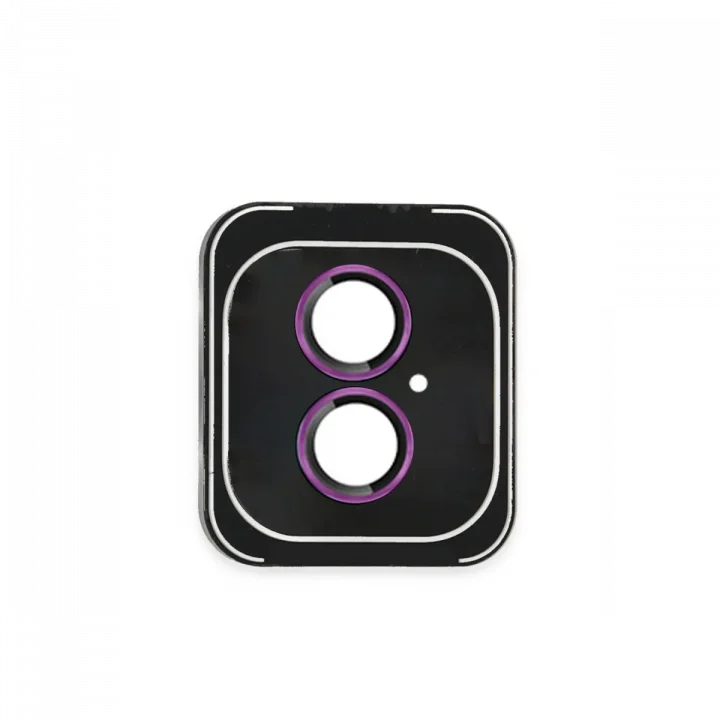 Mey İthalat®  iPhone 16 PVD Metal Kamera Lens - Pembe