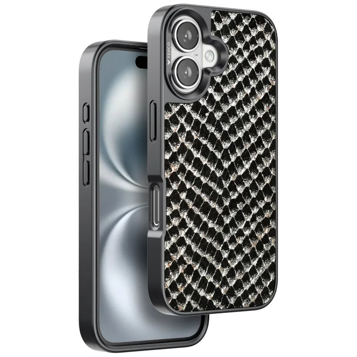 Mey İthalat®  iPhone 16 Viper Kapak - Siyah