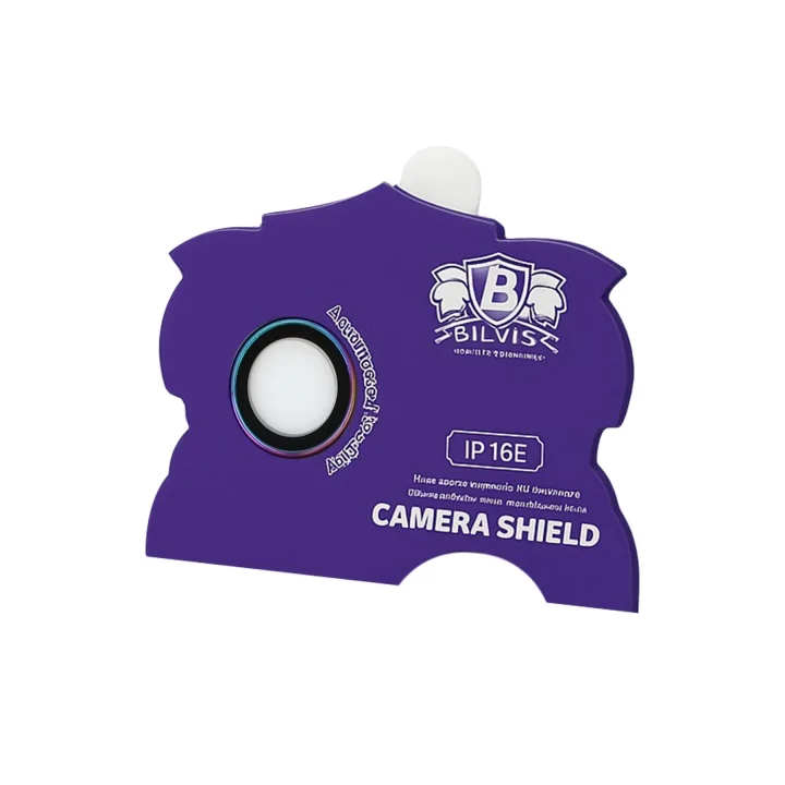 Mey İthalat®  iPhone 16E Bilvis Titan Kamera Lens - Rainbow