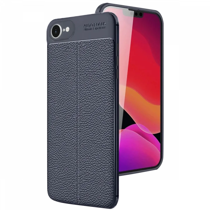 Mey İthalat®  iPhone 16E Kılıf Auto Focus Kapak - Lacivert