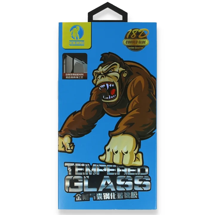 Mey İthalat®  iPhone 6 18D Cam Ekran Koruyucu - Beyaz