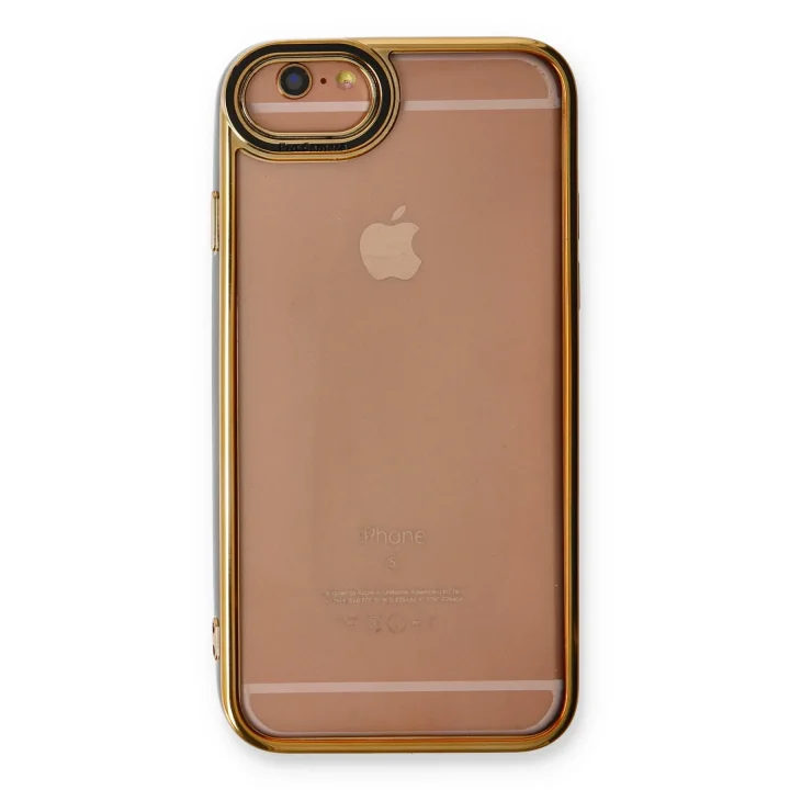 Mey İthalat®   iPhone 6 Kılıf Liva Lens Silikon - Siyah