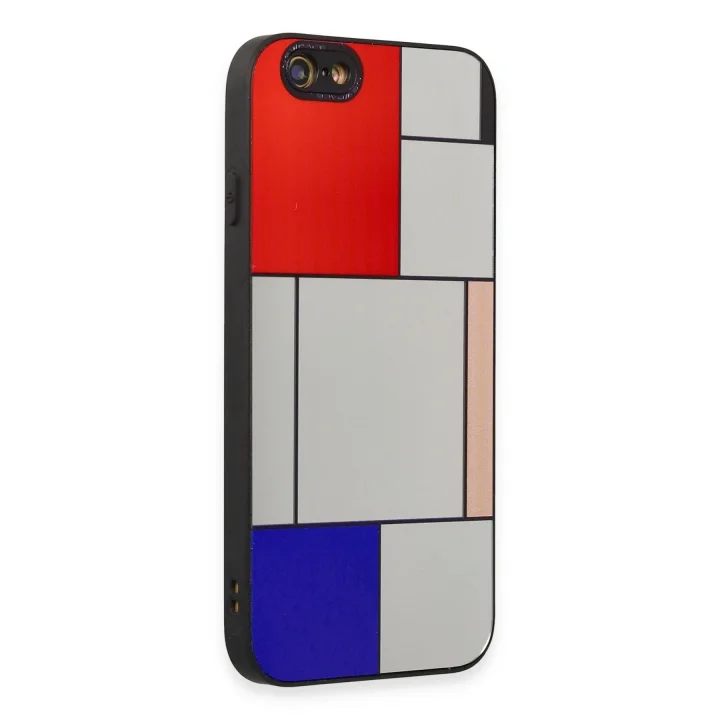 Mey İthalat®  iPhone 6 Kılıf Mirror Desenli Kapak - Mirror - 9