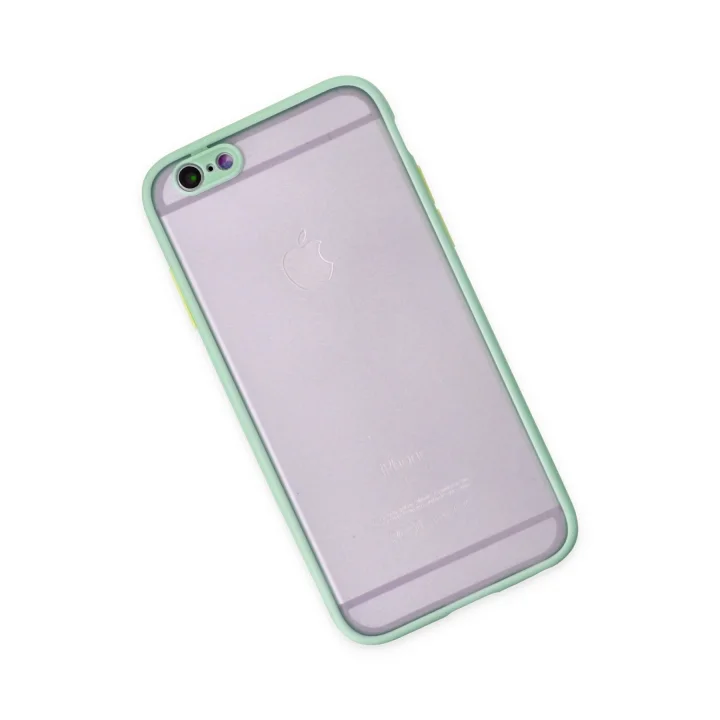 Mey İthalat®  iPhone 6 Kılıf Montreal Silikon Kapak - Turkuaz