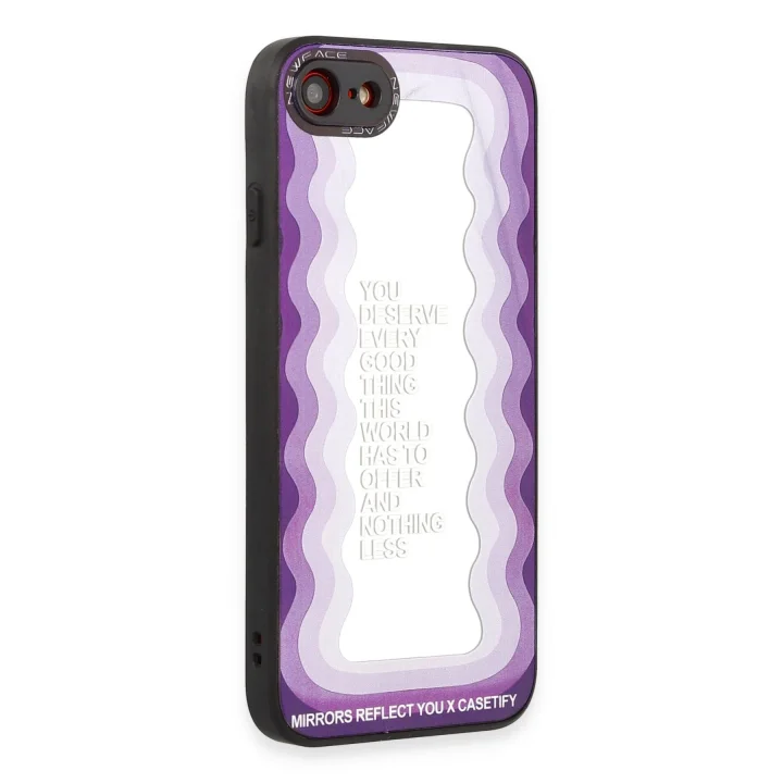 Mey İthalat®  iPhone 7 Kılıf Mirror Desenli Kapak - Mirror - 5