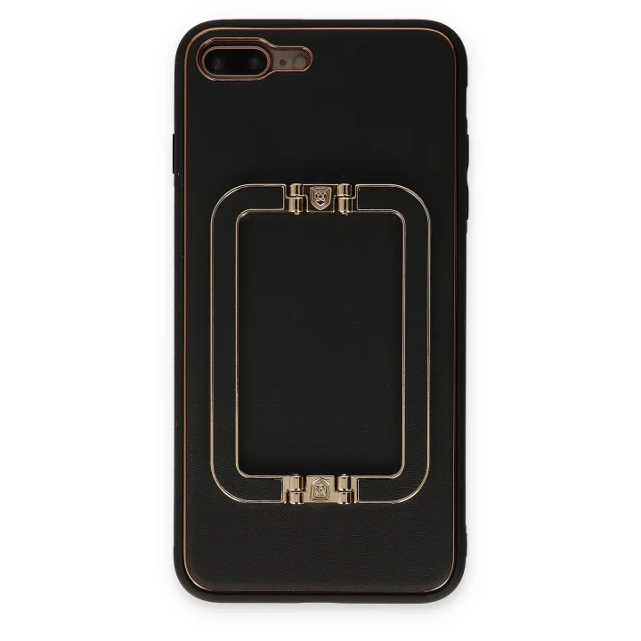 Mey İthalat®  iPhone 7 Plus Kılıf Coco Elit Kapak - Siyah