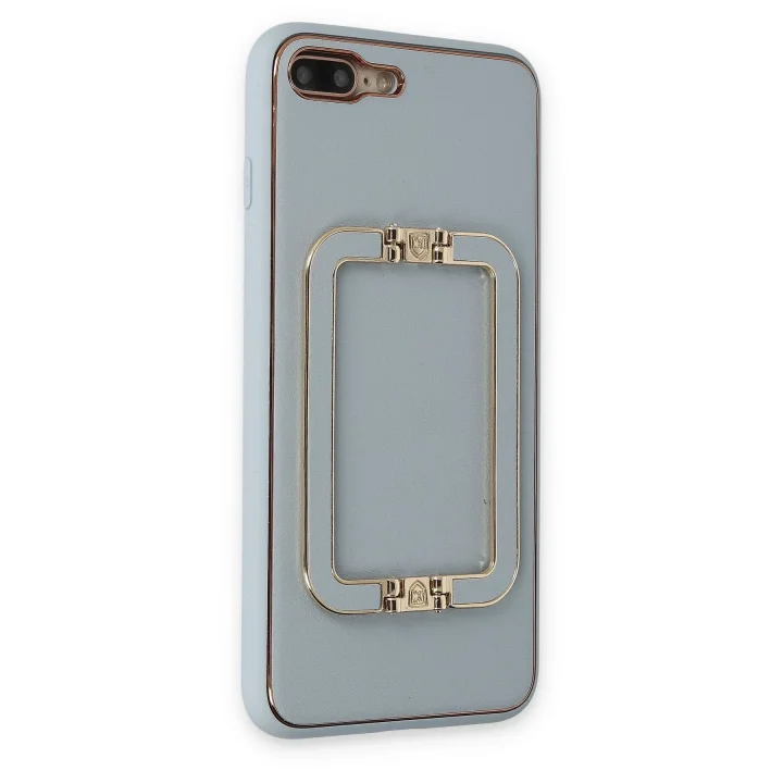 Mey İthalat®  iPhone 7 Plus Kılıf Coco Elit Kapak - Turkuaz