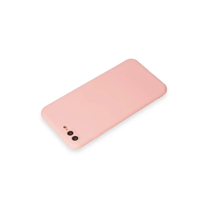 Mey İthalat®  iPhone 7 Plus Kılıf First Silikon - Pudra